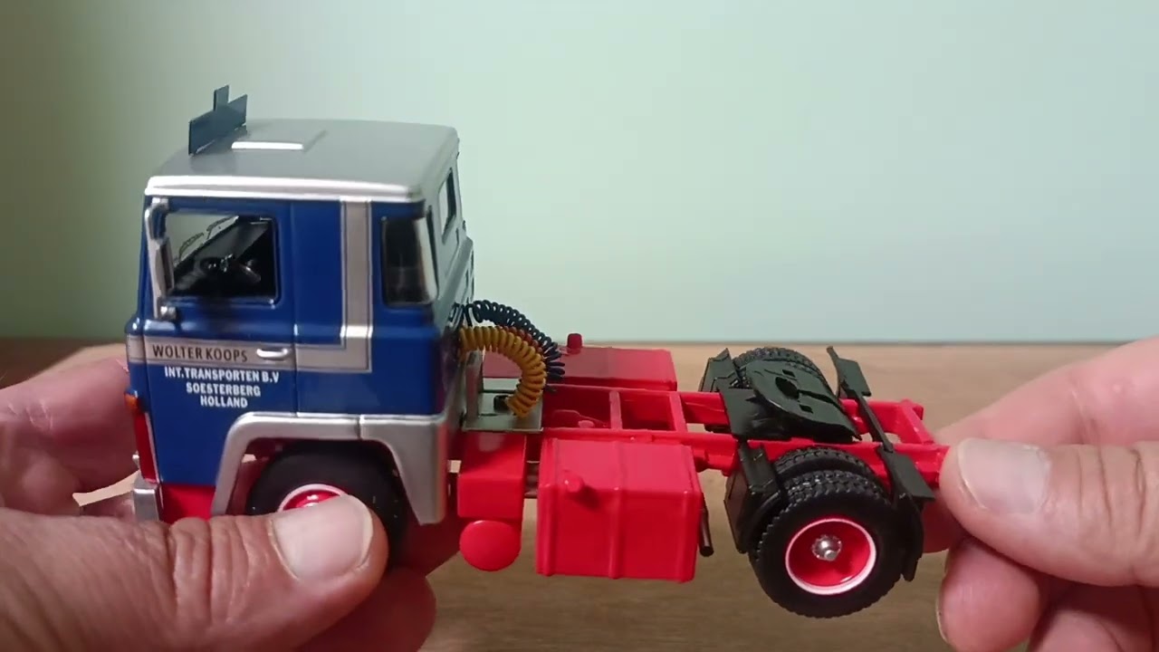SCANIA. 141. .  1980 Год. //. 1/43. // Обзор.