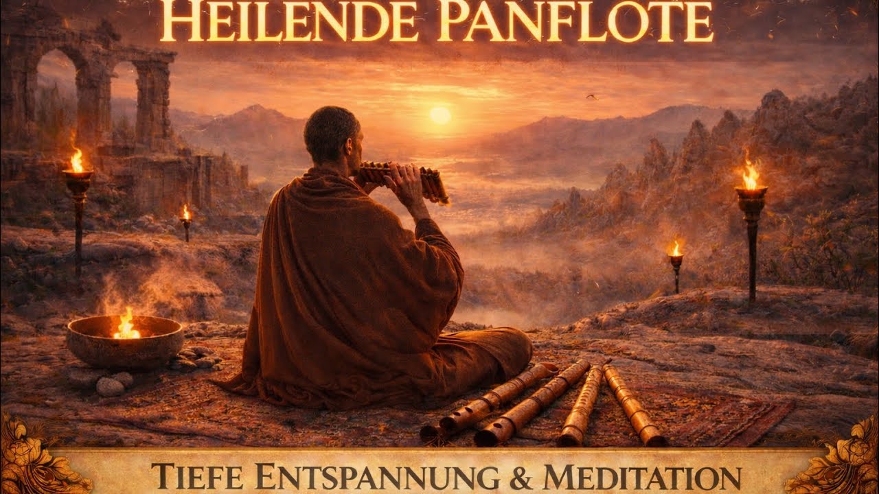 Panflöte bei Sonnenuntergang 🌄 Beruhigende Musik zum Loslassen