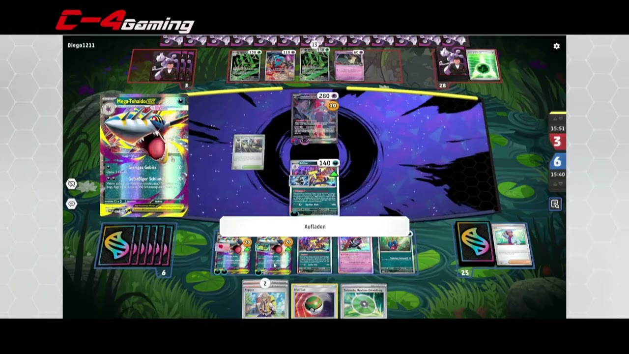 Monat der Finsternis #12: Versus (gegen) Diego1211 - Pokémon Trading Card Game Live #1311