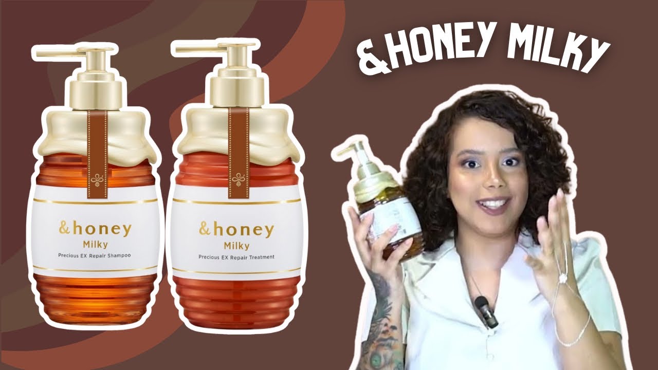 TESTEI A LINHA &Honey Milky Precious Ex Repair Milk - Tamires Maia