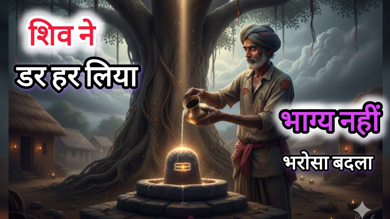 भगवान शिव कब बदलते है मनुष्य का भाग्य? Dharmik Katha! Shiv motivation speech! Bhakti Katha