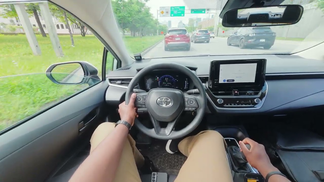 ASMR POV Drive | 2026 Toyota Corolla | Relaxing Afternoon Heavy Traffic