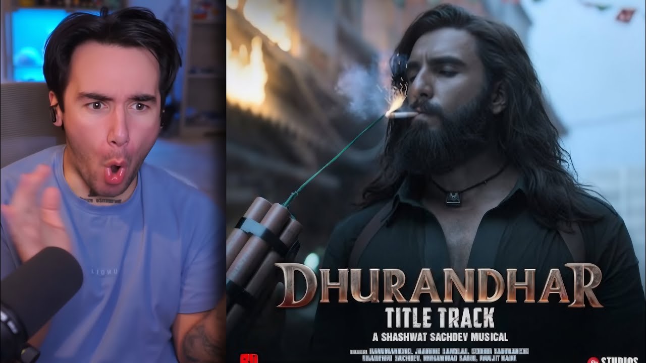 RAPPER REACTS to Dhurandhar - Title Track | Ranveer Singh, Shashwat Sachdev, Hanumankind
