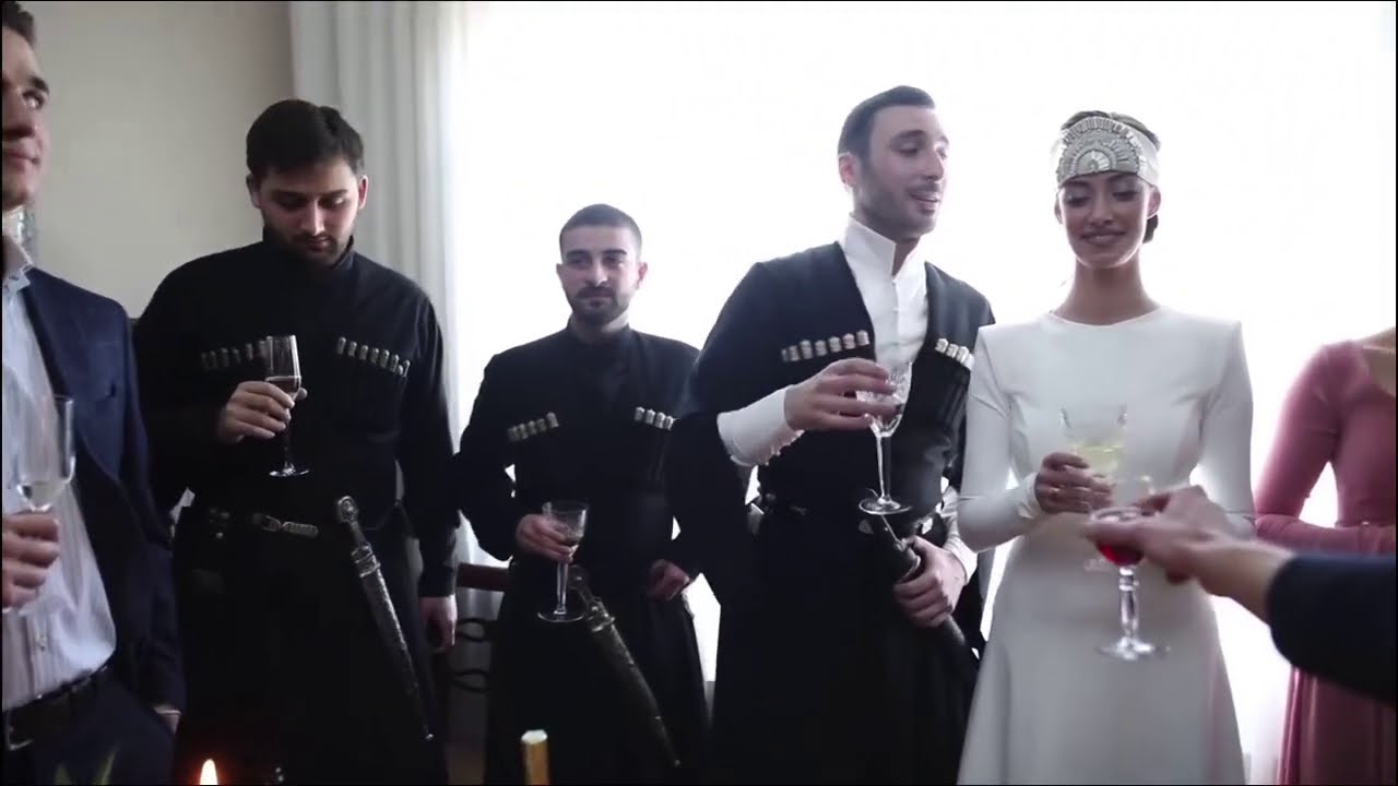 Beautiful traditions of Georgian wedding