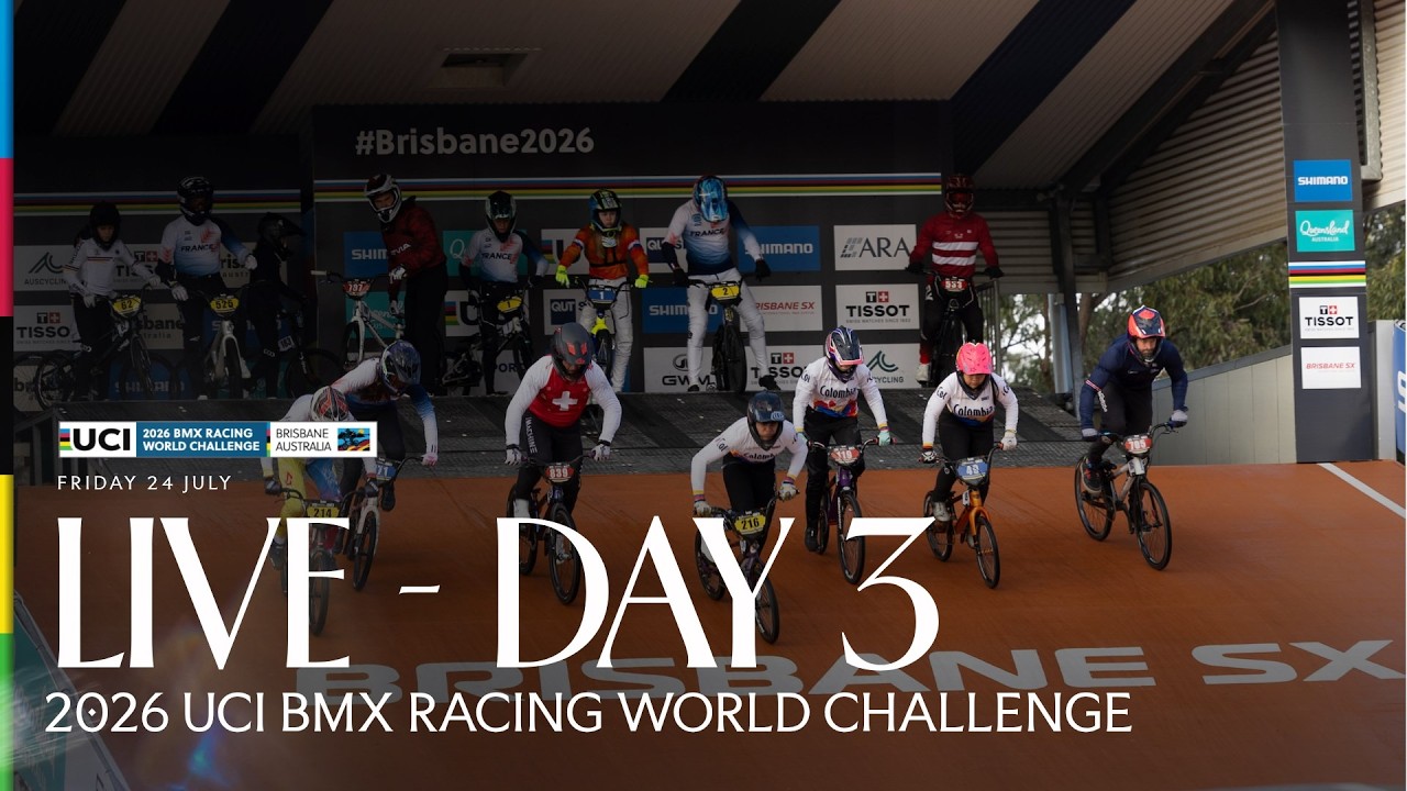 LIVE - Day 3 | Masters & Challenge Event | 2026 UCI BMX Racing World Challenge