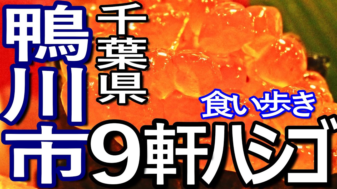 千葉ゆる旅　鴨川市で９軒ハシゴして食い歩き満喫