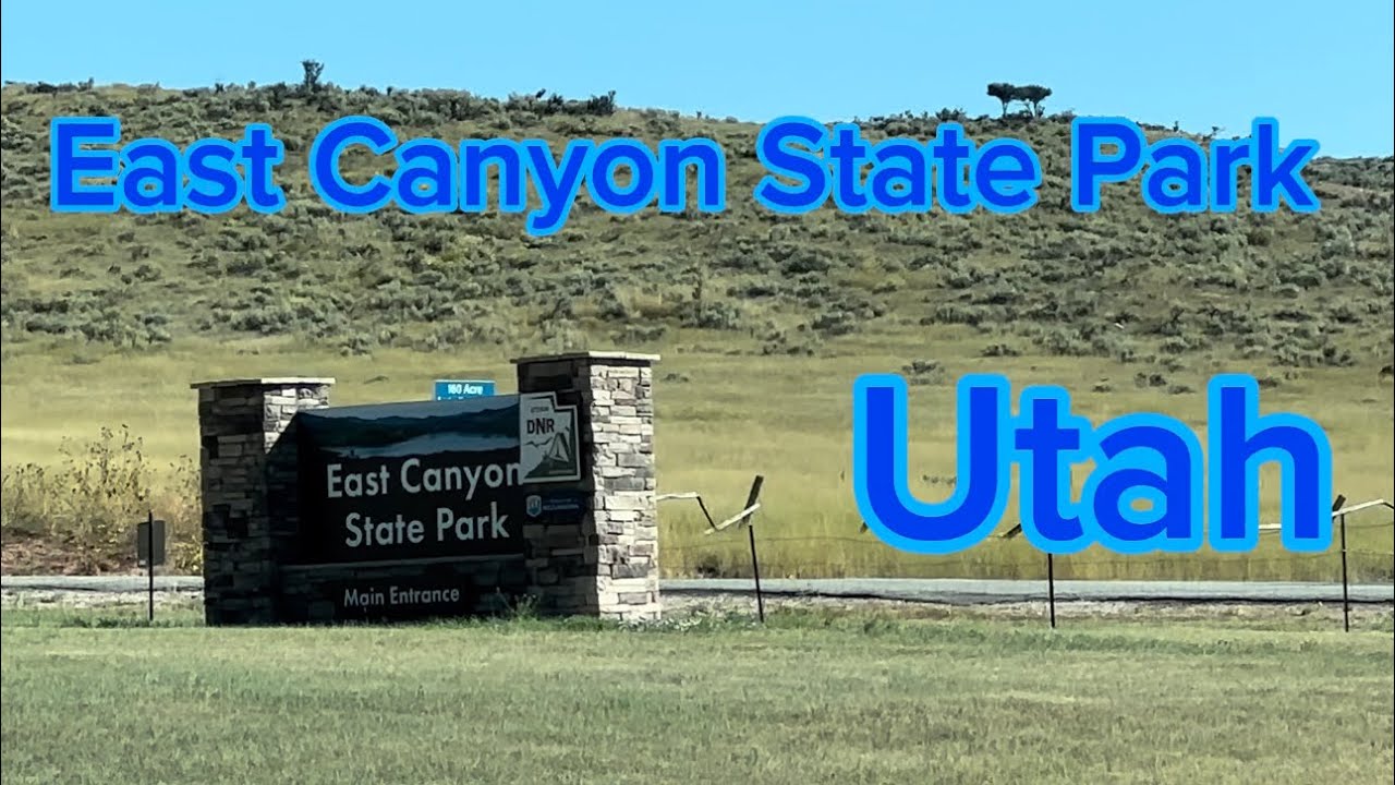 East Canyon State Park in Utah