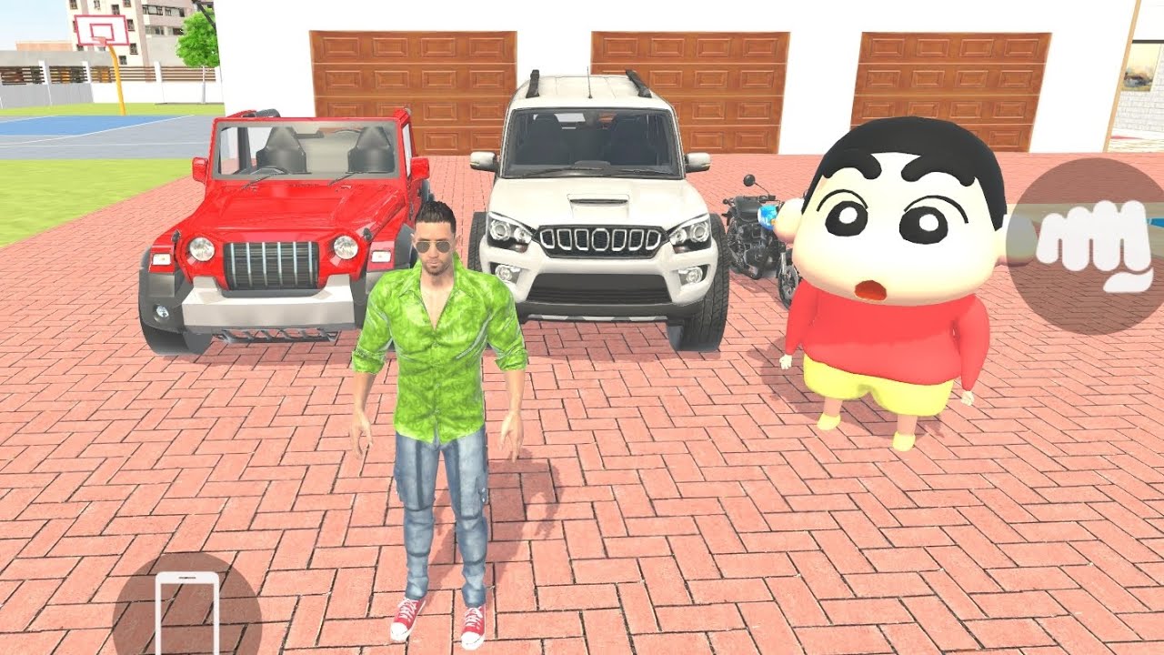🔥Franklin&Shinchan New Purchased Modified Scorpio🚙|Super Fast Killer Look👀|Part 2|Indian Theft Auto🔥