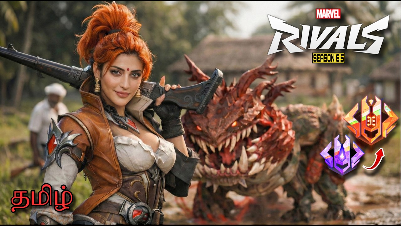 🔴LIVE | Shruthi Bloodstone + Glartrox ULT is OP in Season 6.5 #marvelrivals Ranked Games - 292