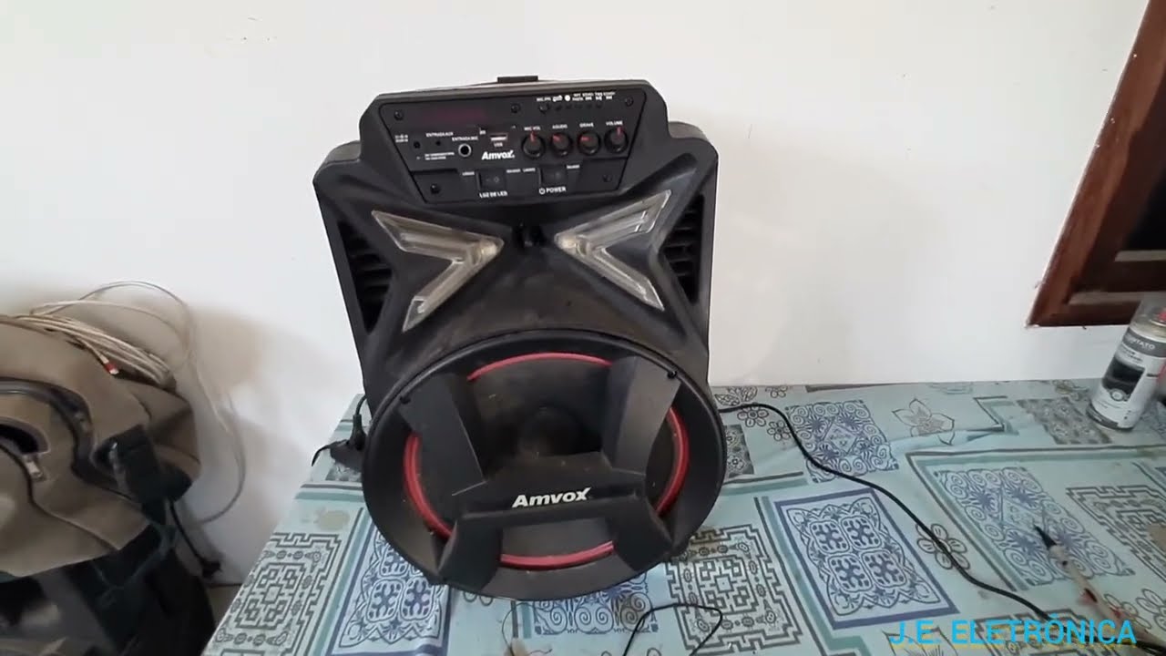 CAIXA AMPLIFICADA AMVOX CA-400 NÃO LIGA (RESOLVIDO)
