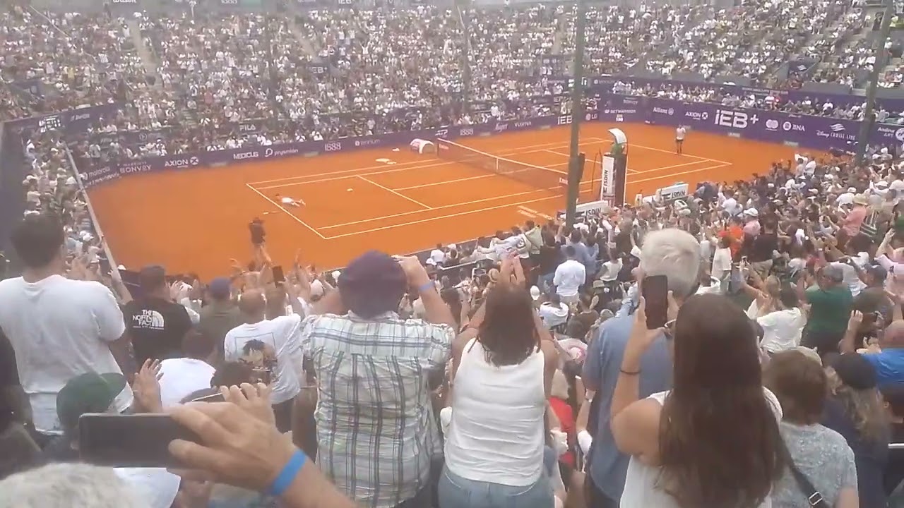 Fran Cerúndolo campeón del Argentina Open 2026. Ultimos dos puntos.Final a Luciano Darderi 6-4, 6-2.