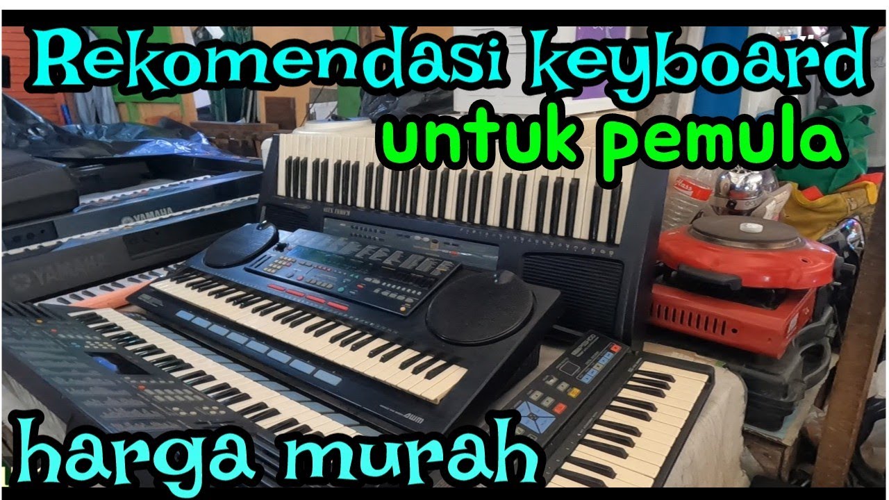 Update terkini stok keyboard bekas di pasar loak poncol