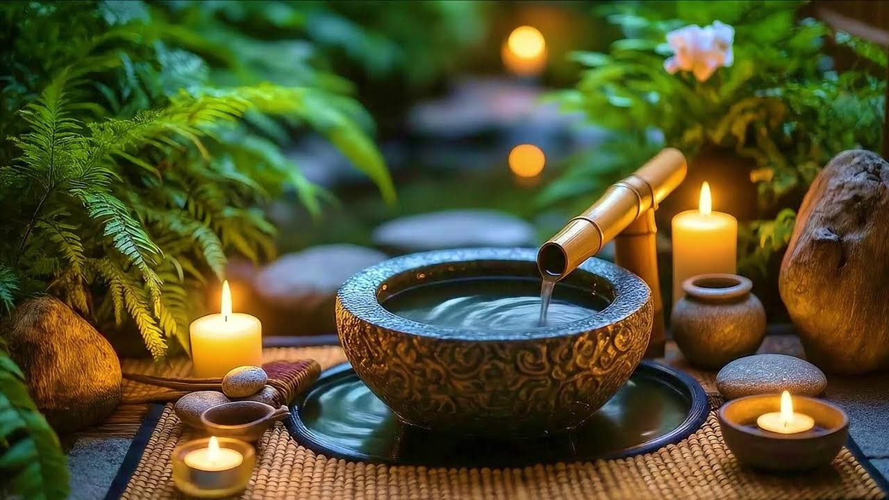 Peaceful Sleep Music ?? Healing Piano & Nature Water Sounds for Anxiety Relief & Deep Rest ??