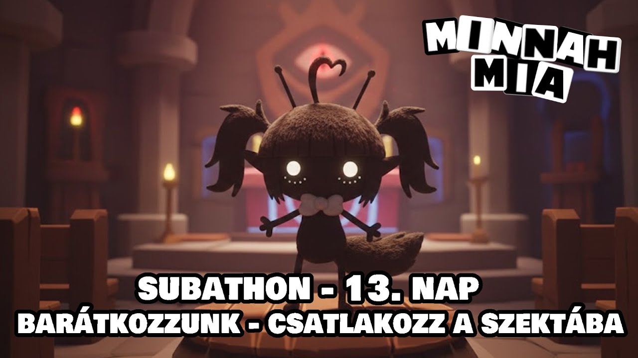 👹BARÁTKOZZUNK - CSATLAKOZZ A SZEKTÁBA🌸 🍕 ✖  [Magyar VTuber]  #vtuber #huvtuber #magyar