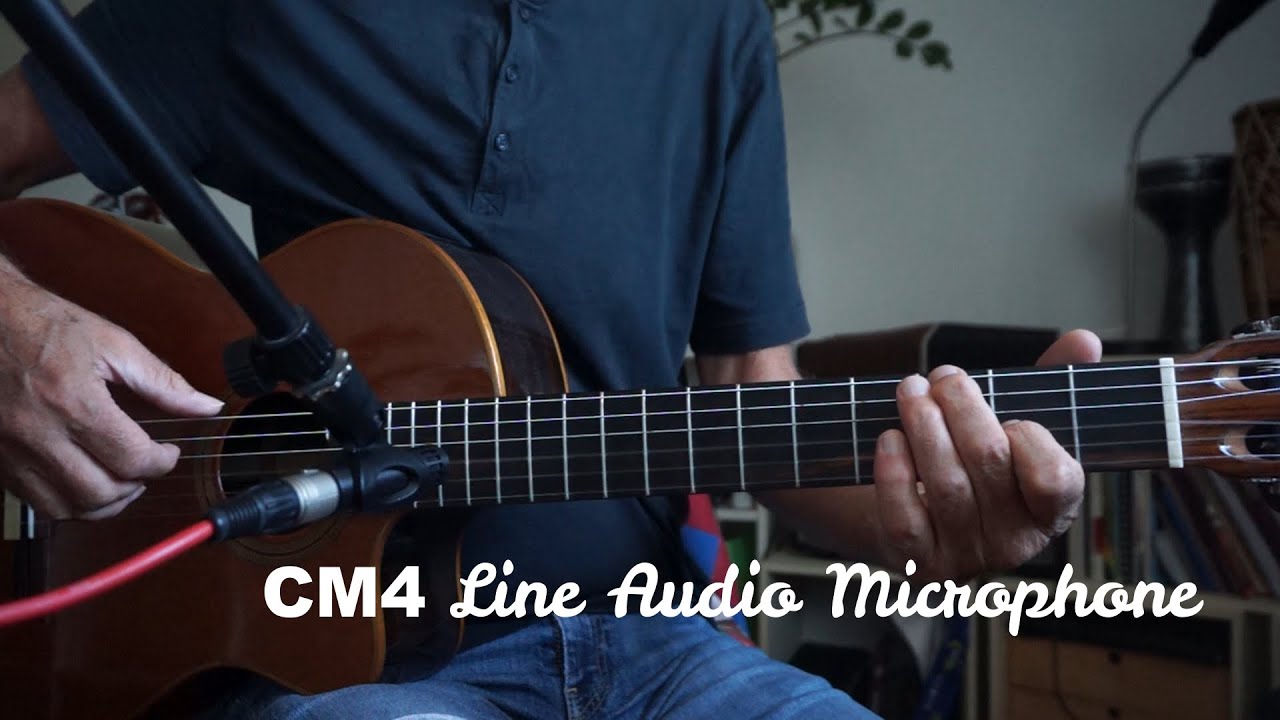 Line Audio CM4 Mic - Acoustic Guitar recording