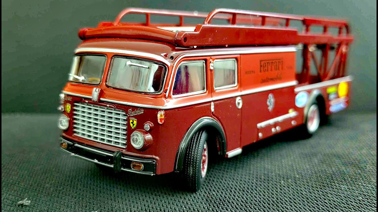 Unboxing 1/64 Fiat 642 RN2 Bartoletti Ferrari transporter by Stance Hunters Legend Series