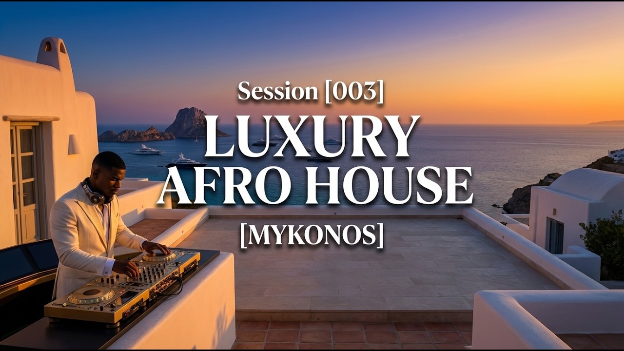 Afro House Mykonos 2026 🌅 Luxury Sunset DJ Mix | Session 003