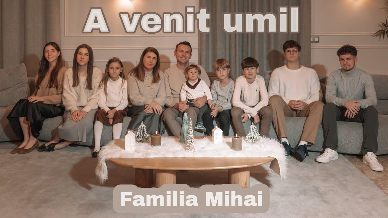 A venit umil - Familia Mihai / Colind 2024 / Official Video