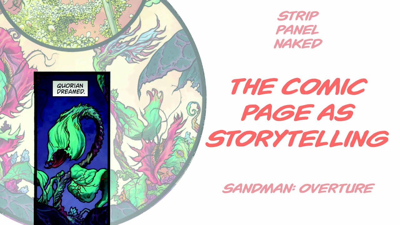 The Comic Page as Storytelling | Sandman Overture | Strip Panel Naked