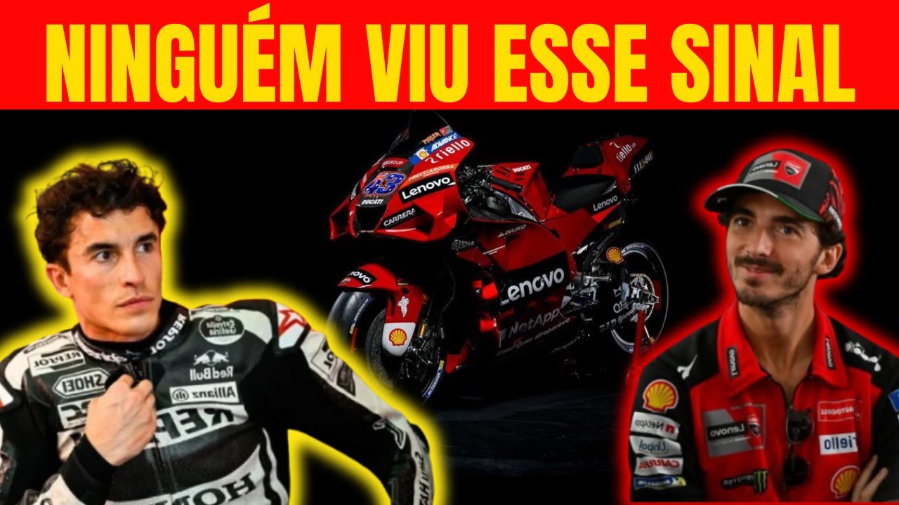 O SINAL OCULTO DA DUCATI GP26 100 ANOS DE PRESSÃO