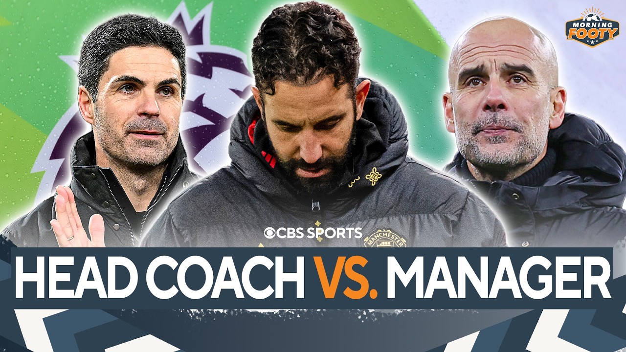 The difference between head coach and manager EXPLAINED ☝️
