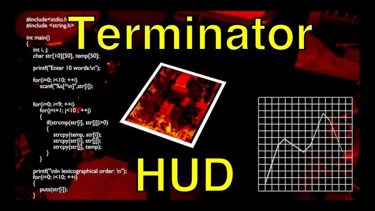 Blender Terminator HUD Tutorial