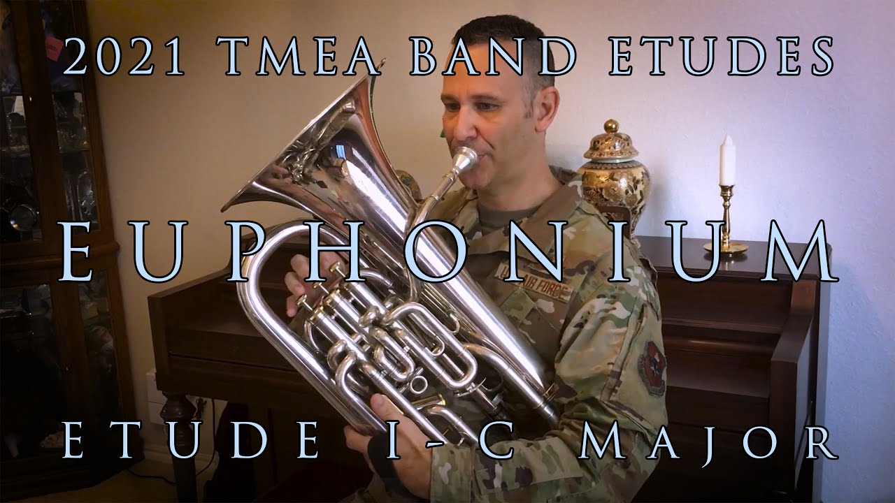 2020-2021 TMEA All-State Etudes - Euphonium - Etude I - C Minor