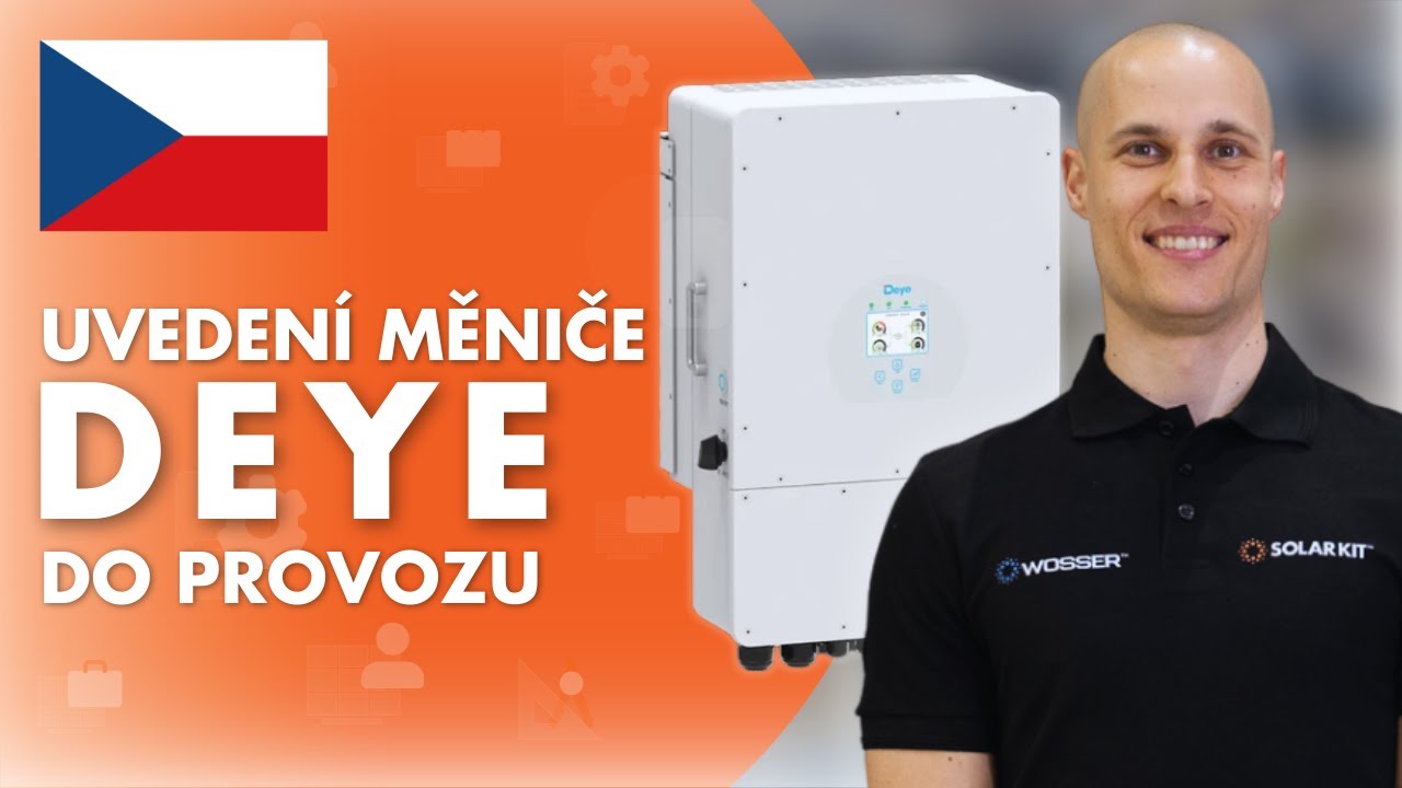 Nastavení a uvedení měniče DEYE do provozu – návod krok za krokem