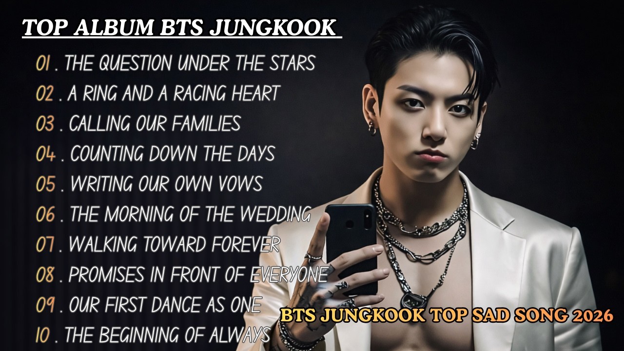 BTS JUNGKOOK Good Vibes Music Plylist 💔 Most PopularEnglish Song 2026 - Calm & Soft 💔🎶