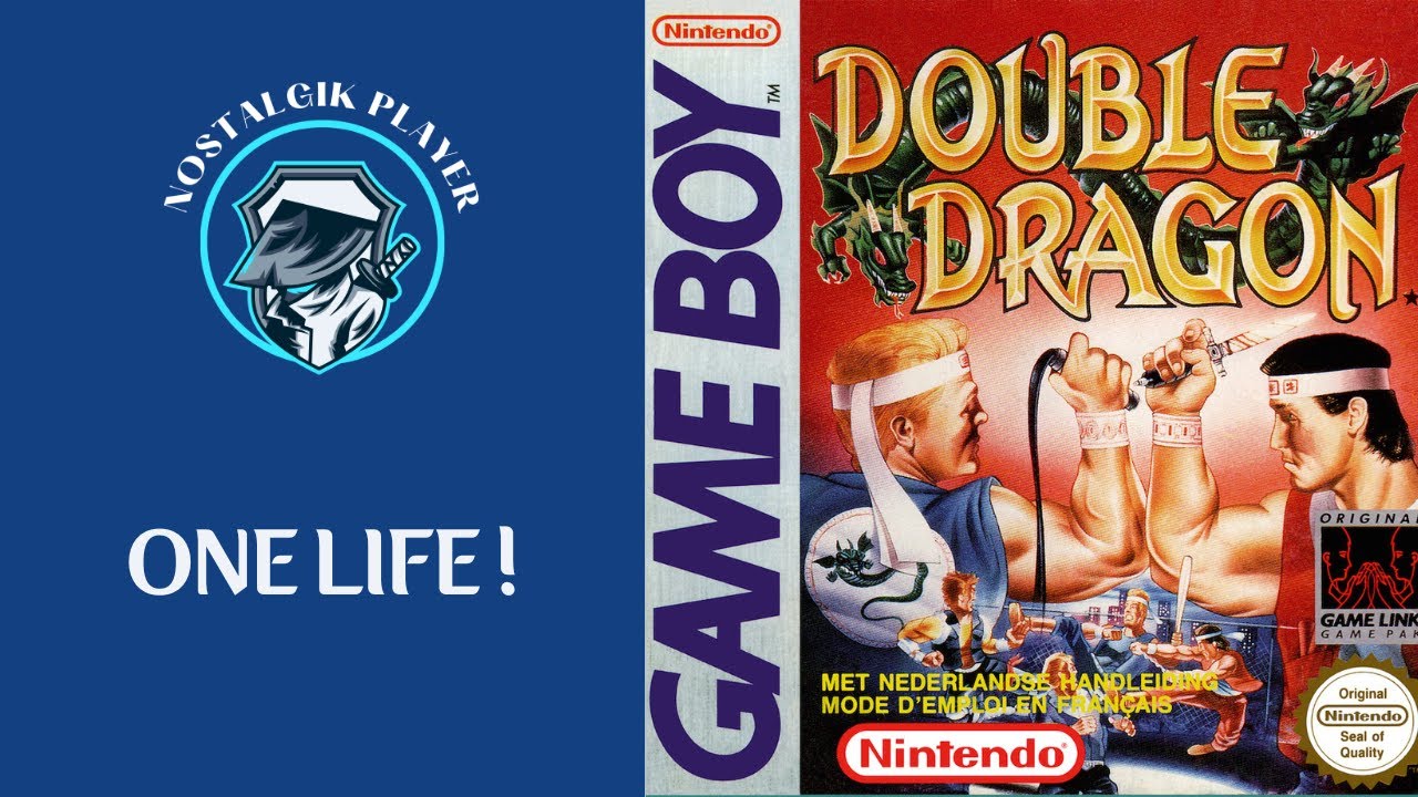 DOUBLE DRAGON - Game Boy ( one life )