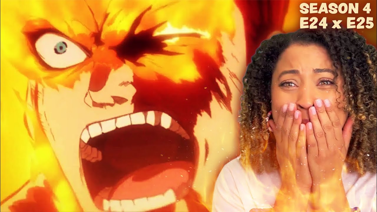 THE HARDEST I'VE EVER CRIED 😭 ENDEAVOR GOES PLUS ULTRA | My Hero Academia S4 Ep 24 & 25 DUB Reaction