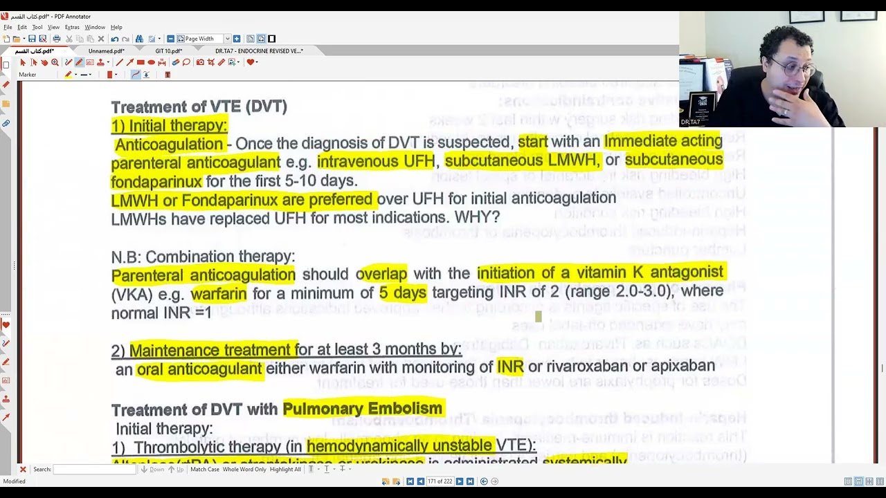 DR TA7: BLOOD PHARMA 2 PART 2 (MED SCHOOL NOT USMLE)