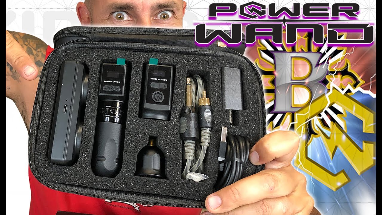 BISHOP + CRITICAL POWER WAND Tattoo | El Set más completo? | Akira Body Art