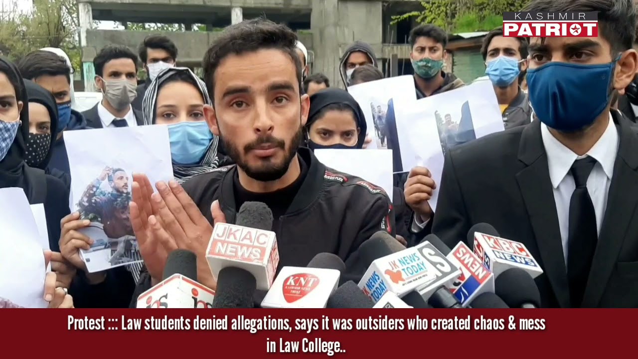 Protest ::: Law students denied allegations, says it was outsiders who created chaos & mess in Law