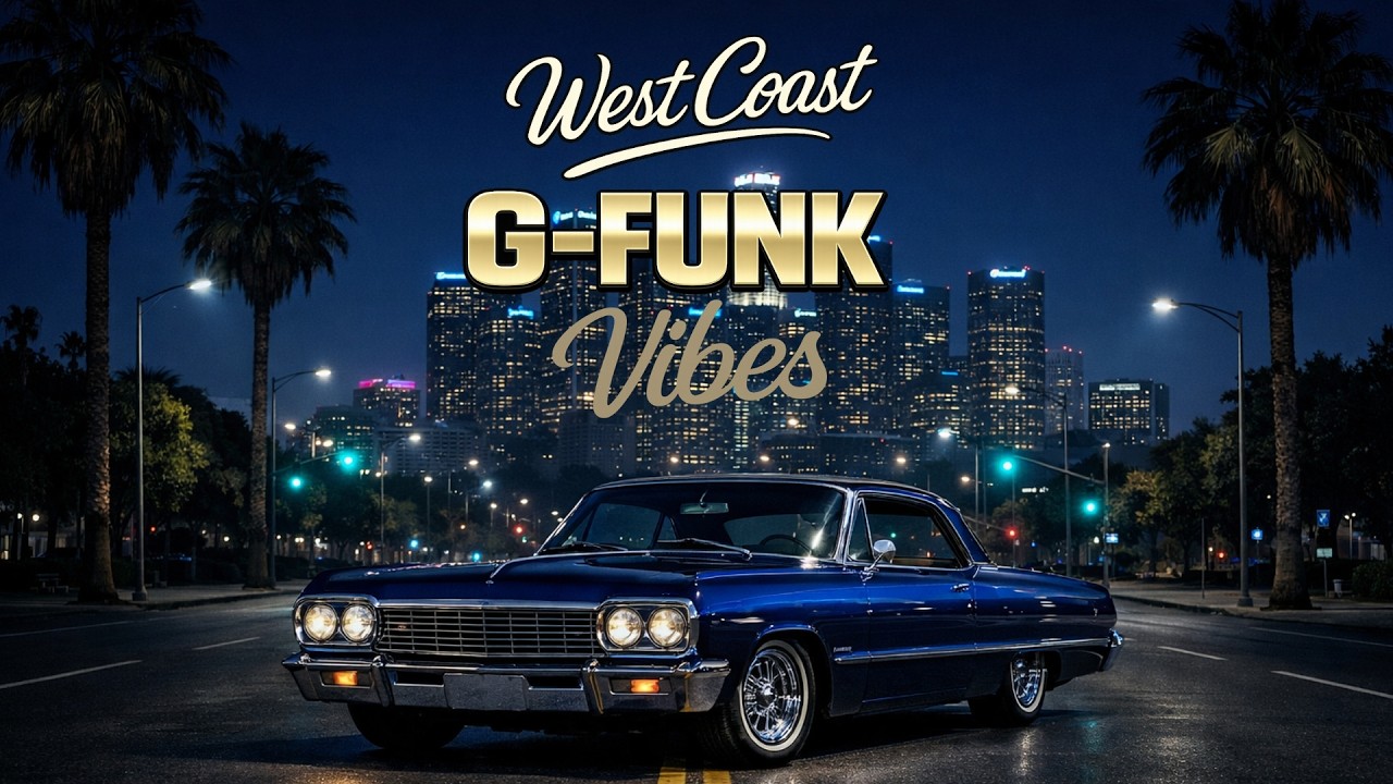 West Coast G Funk Vibes 🌙 Midnight Cruise – Skyline Rollin’