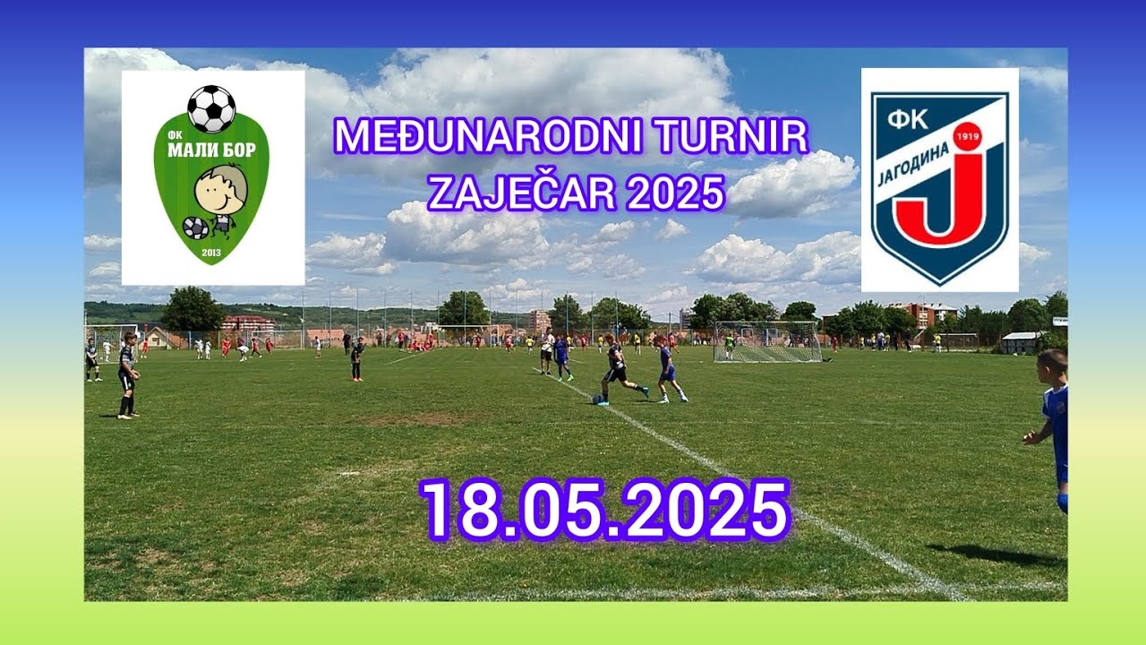 MALI BOR-JAGODINA 3:2-Medjunarodni turnir Zaječar 2025-2014 godište.
