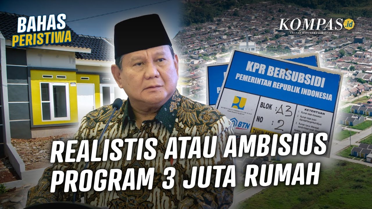 100 Hari Prabowo-Gibran, Akankah Kebijakan 3 Juta Rumah Sukses?