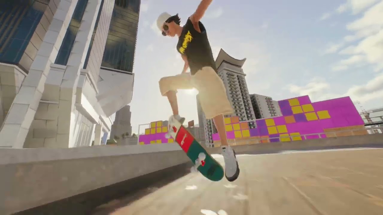 RAW footage of Skate.