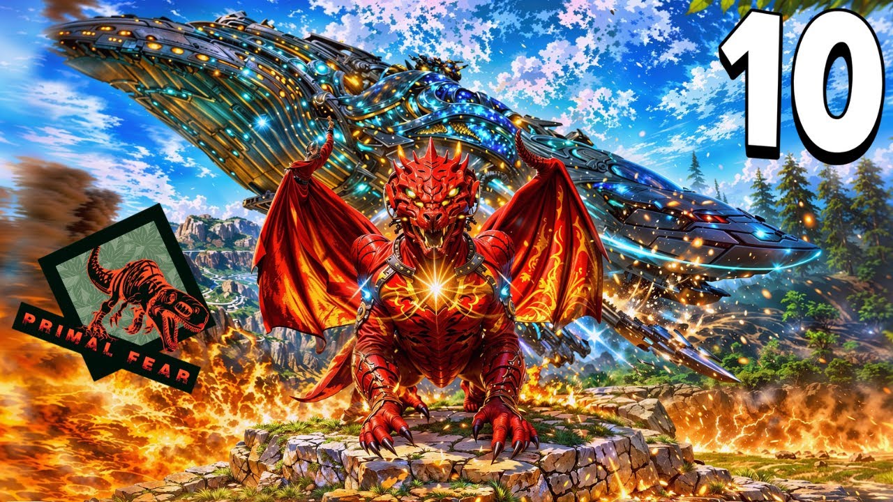 I Tamed a LEGENDARY DRAGON… Then Everything Escalated 😱🔥| ARK PRIMAL FEAR EP-10