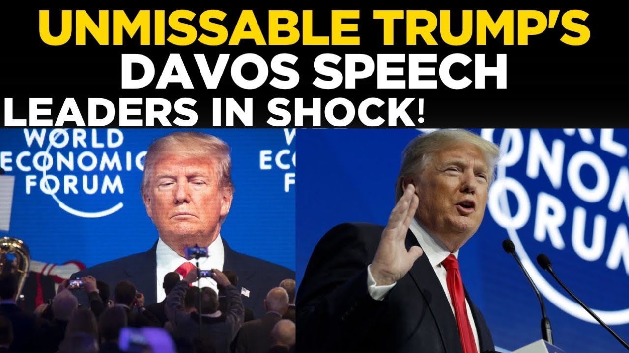 TRUMP NATO SHOWDOWN LIVE | President Demands Answers on Greenland in Explosive Davos Address