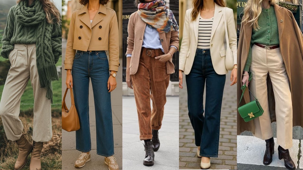 Conjuntos CASUALES de MODA OTOÑO INVIERNO 2025 /2026 / Outfits Cómodos y con Estilo