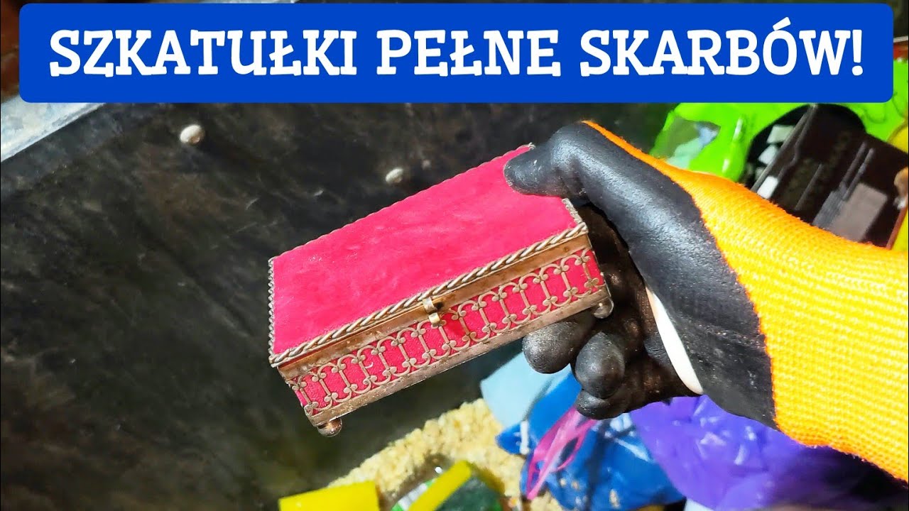 Ludzie wyrzucają do śmieci szkatułki z diamentami pieniędzmi! Antyki Starocie Skarby Śmietniki #212
