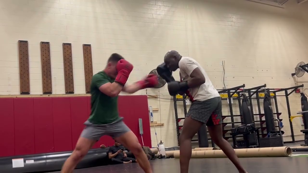 Marines Boxing Sparring