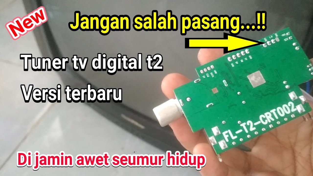 Cara Pasang tuner digital di mesin wcom agar awet