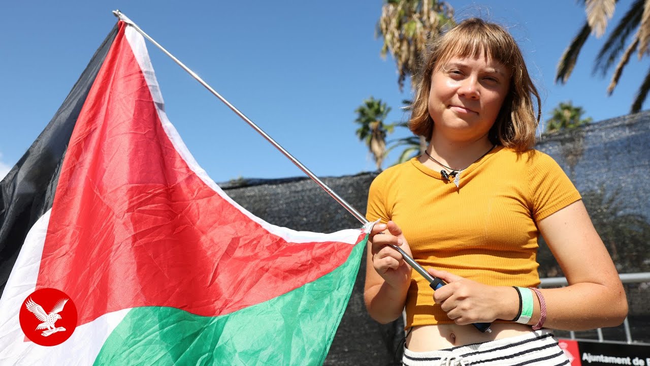 Live: Greta Thunberg sets sail for Gaza on humanitarian aid flotilla