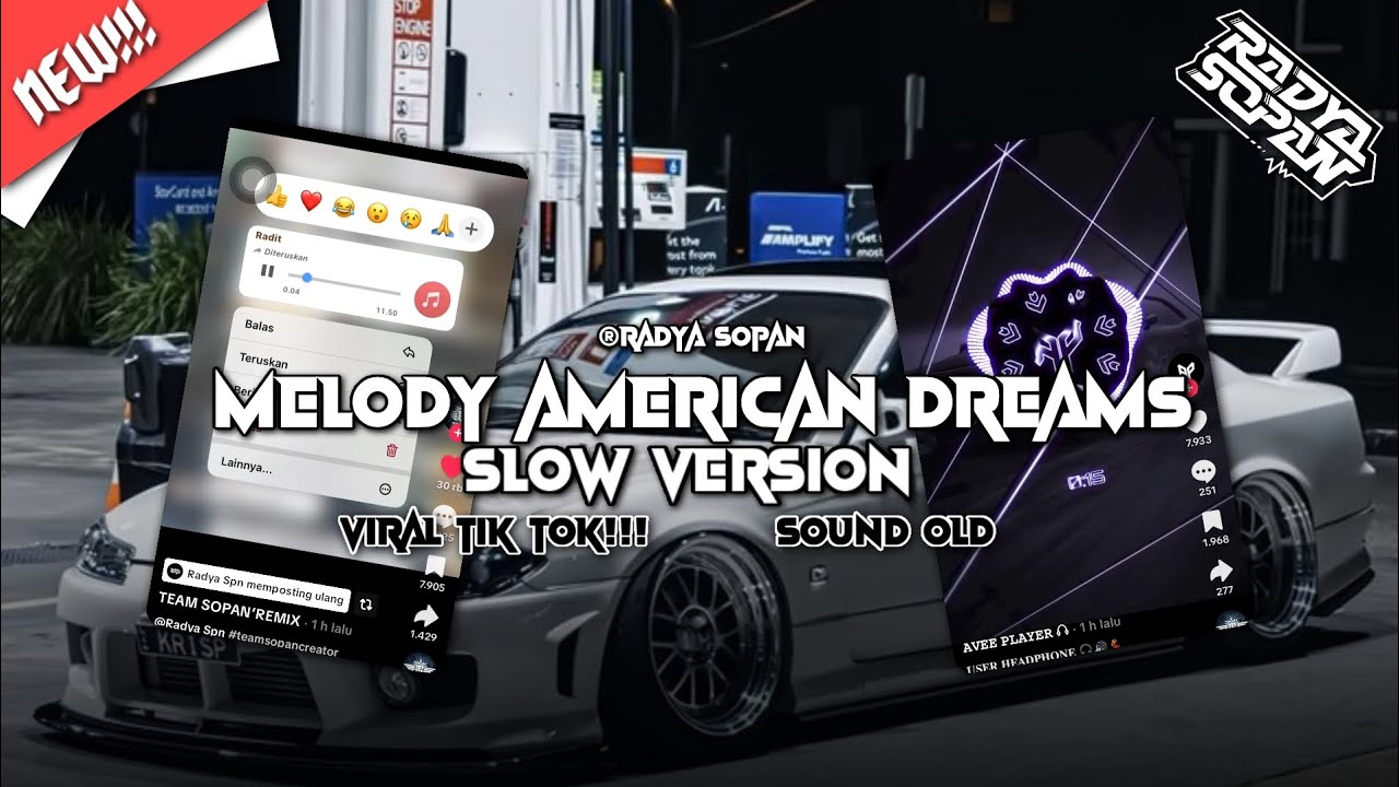 DJ MELODY AMERICAN DREAMS X MAMA MANTU OLD STYLE - VIRAL TIK TOK!!! - SOUND TEAM SOPAN - Radya Spn