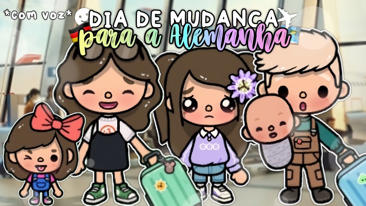 Vamos Morar na Alemanha🇩🇪✈️😄 *COM VOZ🔊* l Giulia Toca