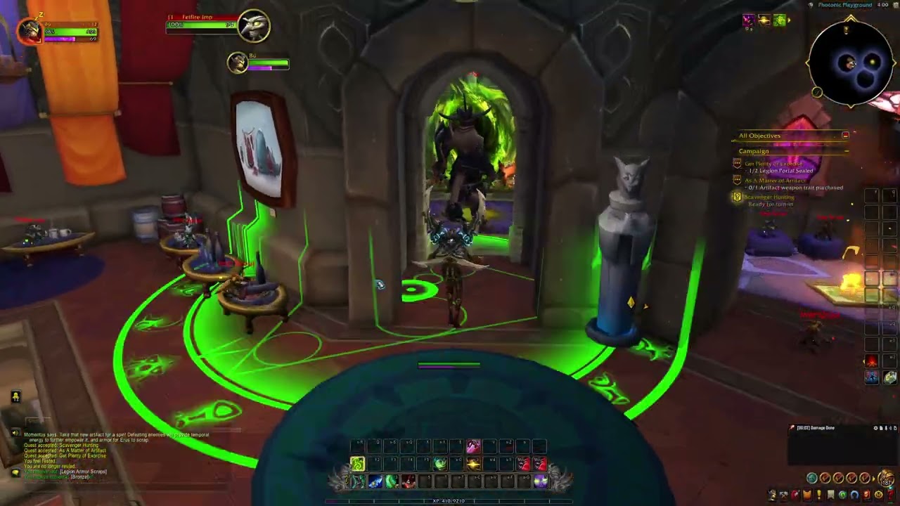 Get Plenty of Exorcise, As A Matter of Artifact & Scavenger Hunting, Legion Remix Quests