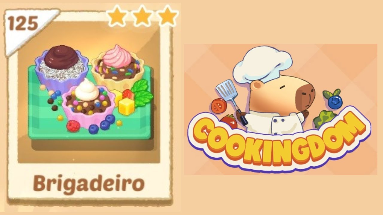 Cookingdom Level 125 Brigadeiro | Game Walkthrough🎮