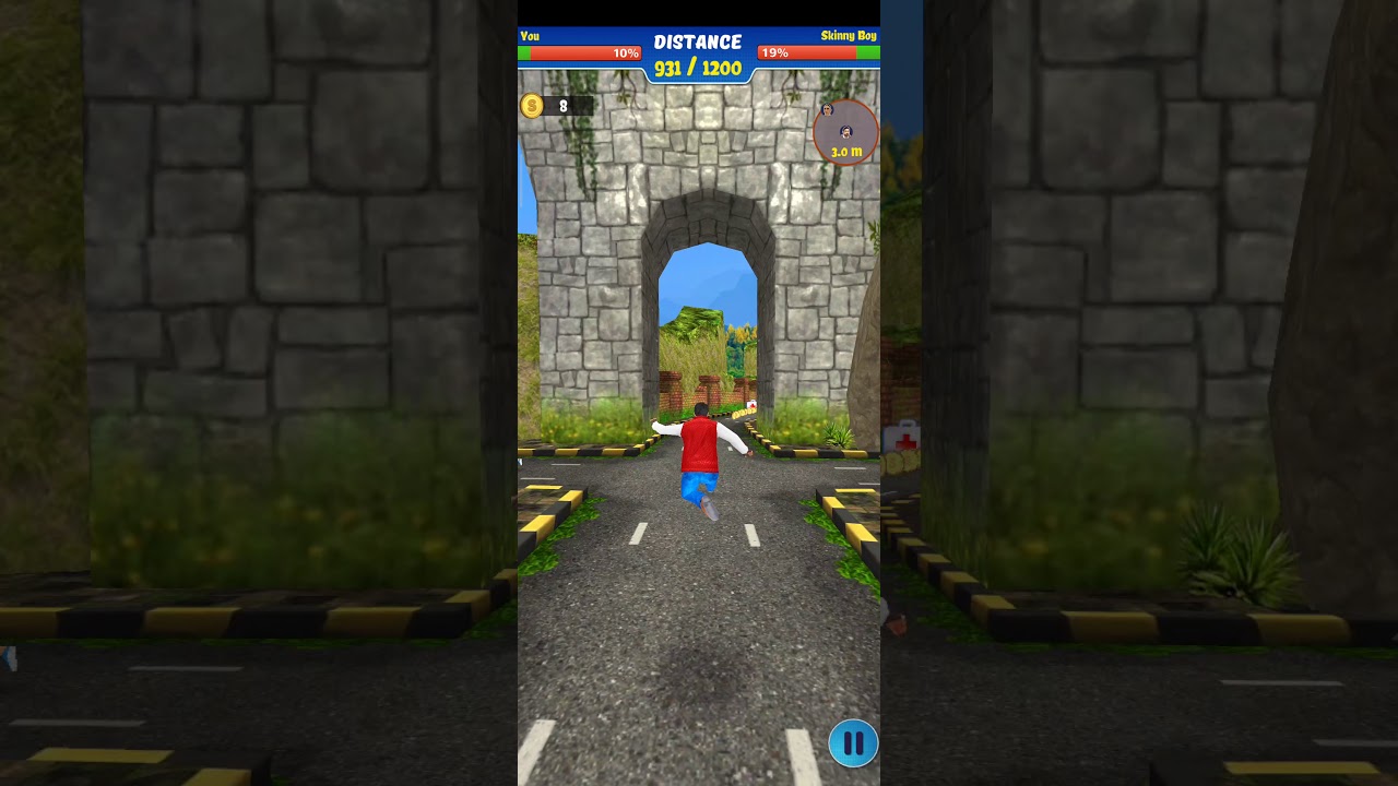Street Chaser Catch the many robbers in Under 1200 Mtr. So hard many times trying finally completed